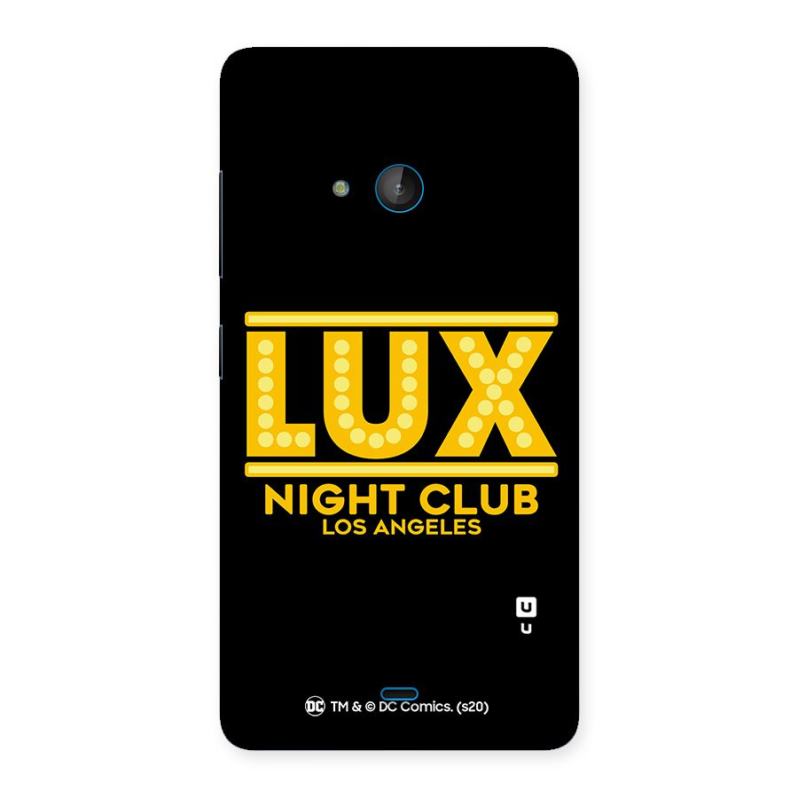 Lucifer Club Los Angeles Back Case for Lumia 540