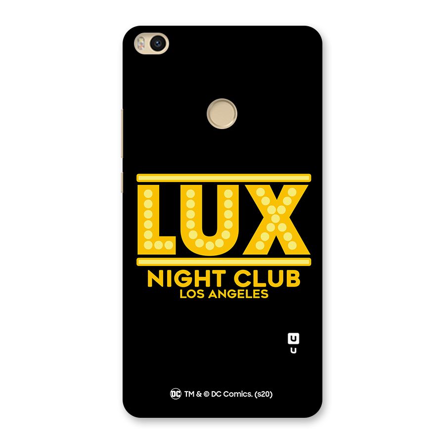 Lucifer Club Los Angeles Back Case for Mi Max 2