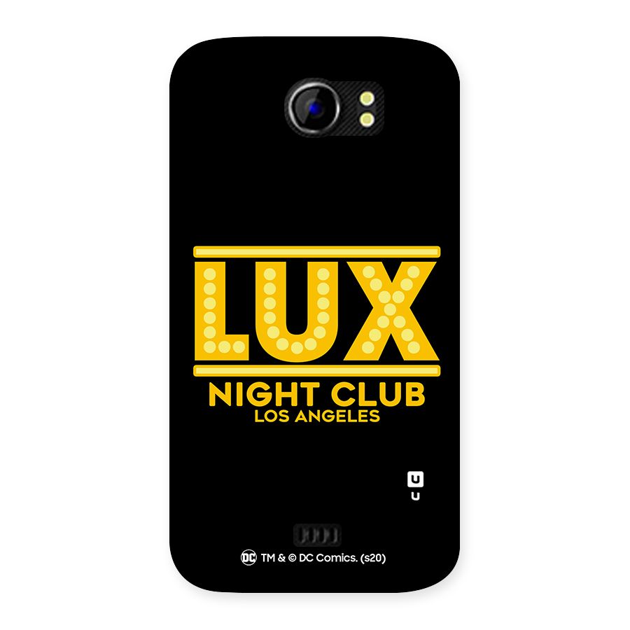 Lucifer Club Los Angeles Back Case for Micromax Canvas 2 A110