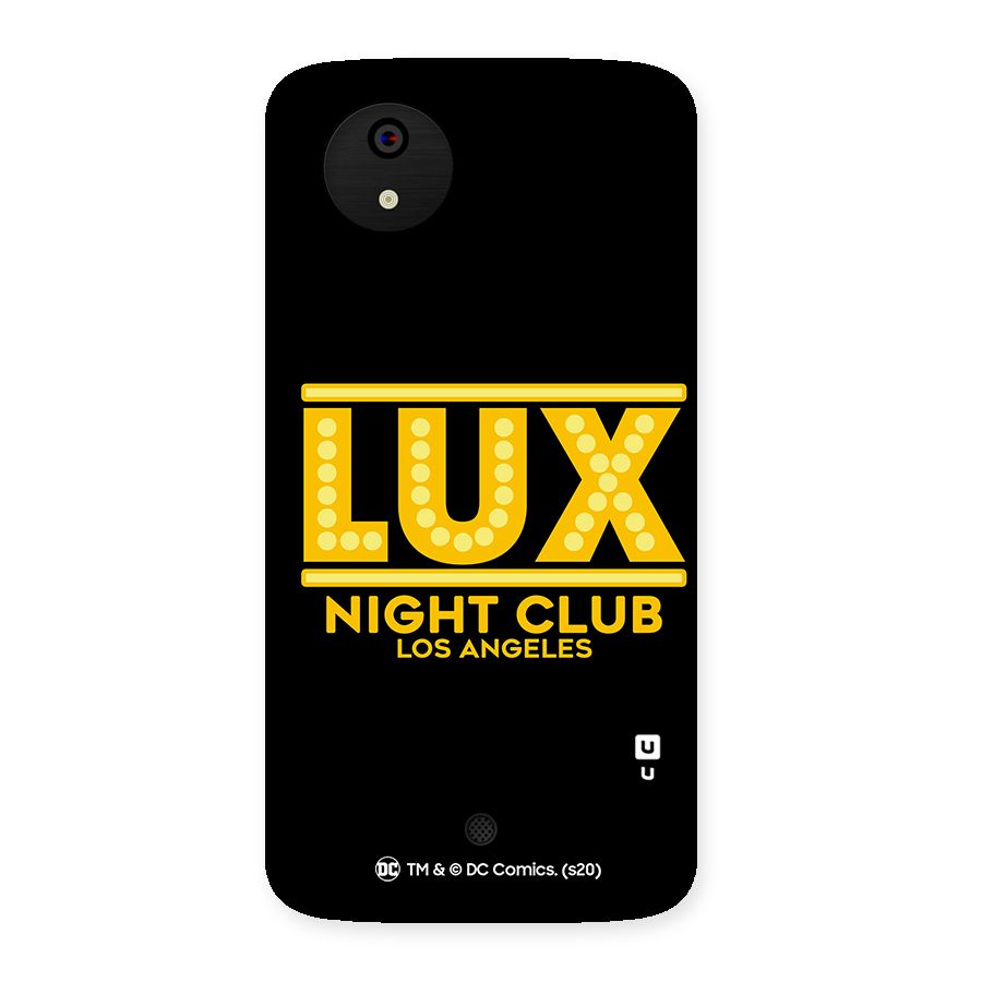 Lucifer Club Los Angeles Back Case for Micromax Canvas A1