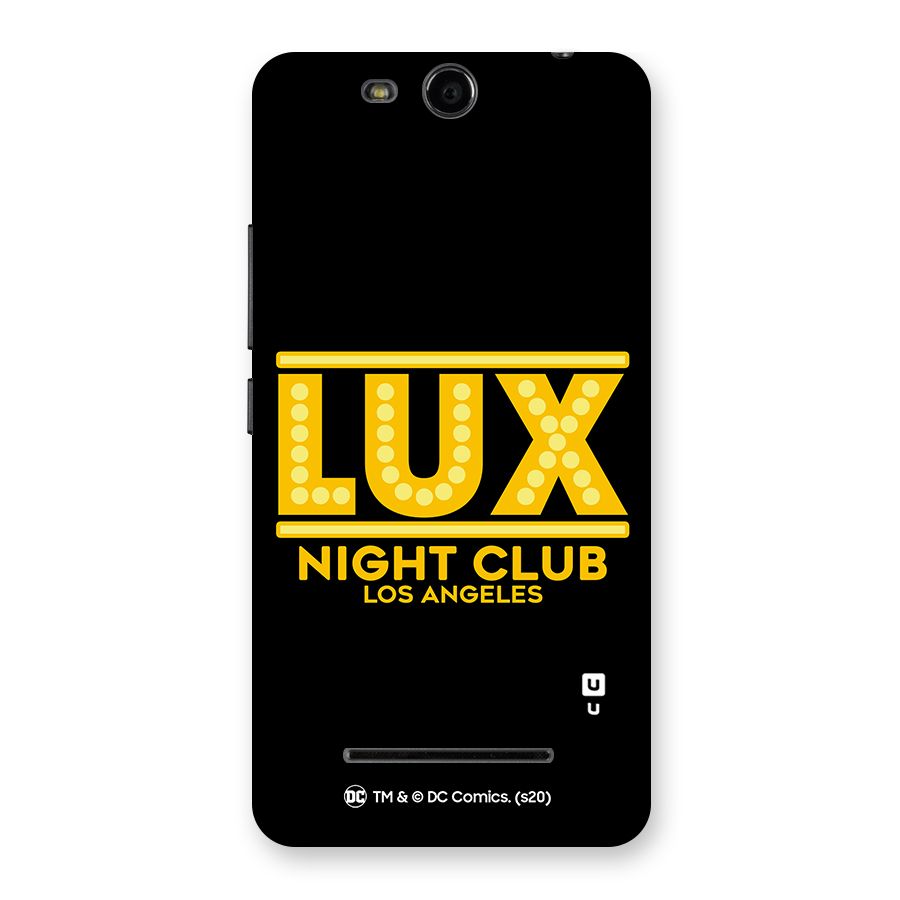 Lucifer Club Los Angeles Back Case for Micromax Canvas Juice 3 Q392