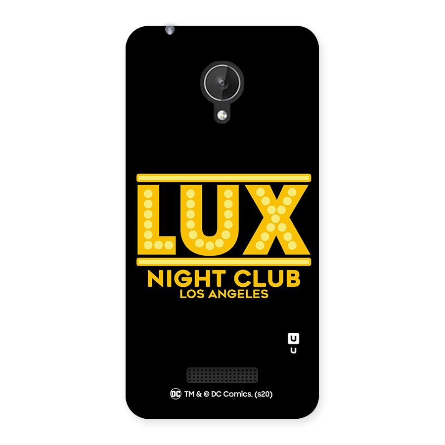 Lucifer Club Los Angeles Back Case for Micromax Canvas Spark Q380