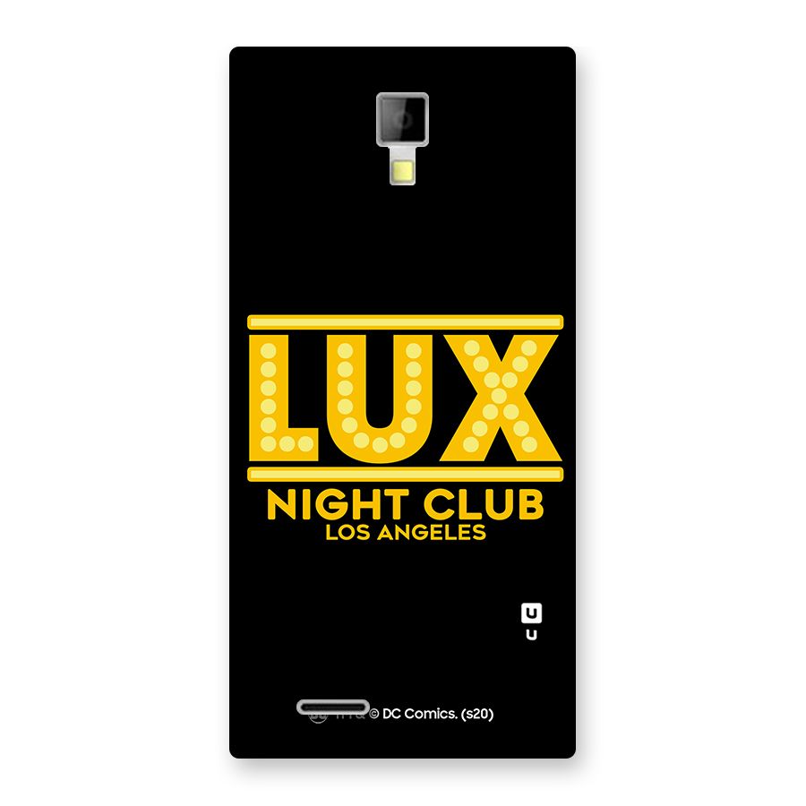 Lucifer Club Los Angeles Back Case for Micromax Canvas Xpress A99