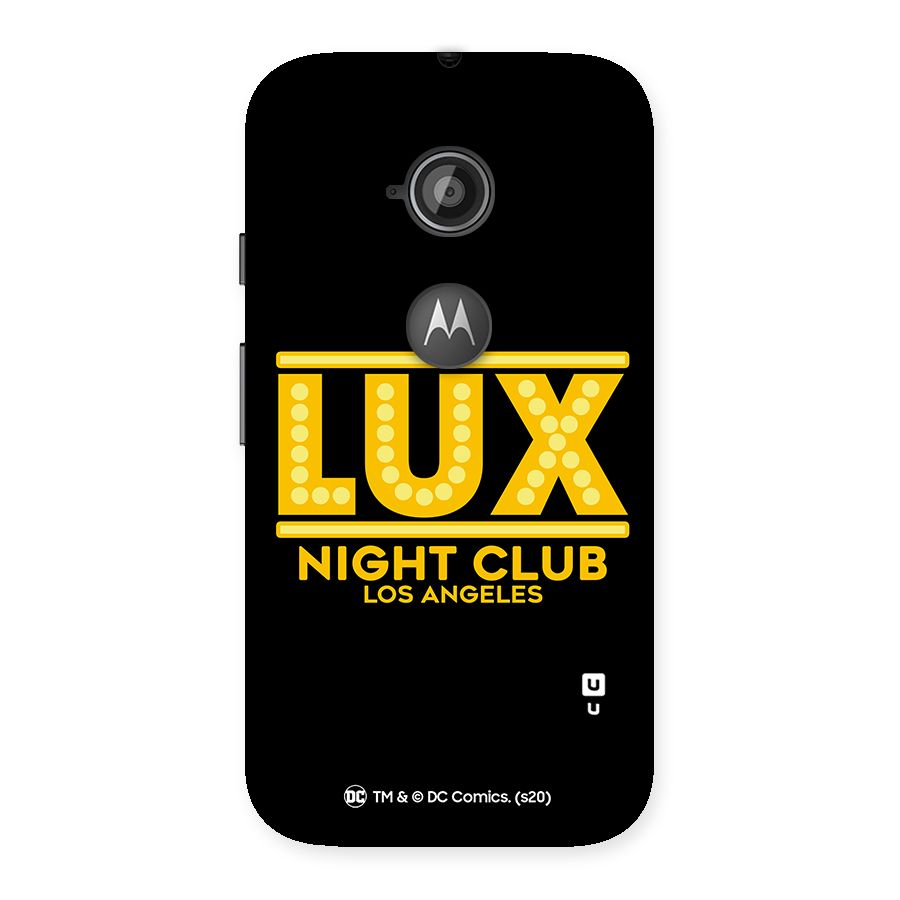 Lucifer Club Los Angeles Back Case for Moto E 2nd Gen