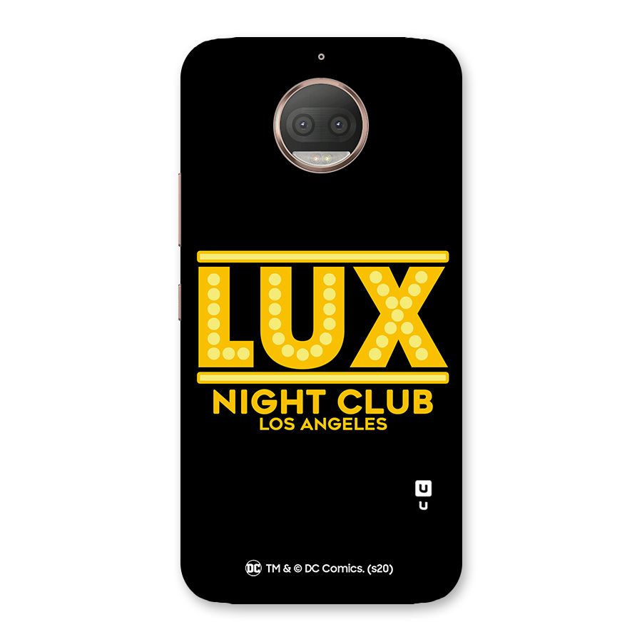 Lucifer Club Los Angeles Back Case for Moto G5s Plus