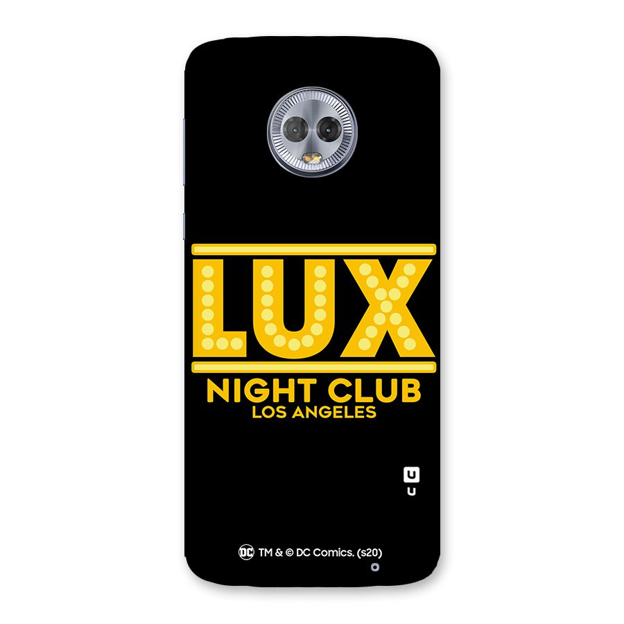 Lucifer Club Los Angeles Back Case for Moto G6 Plus