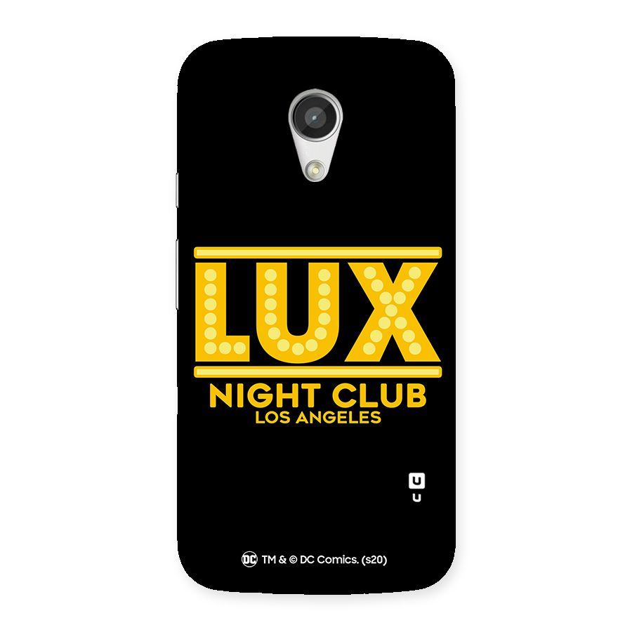 Lucifer Club Los Angeles Back Case for Moto G 2nd Gen