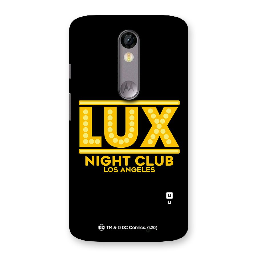 Lucifer Club Los Angeles Back Case for Moto X Force