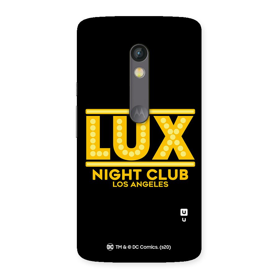Lucifer Club Los Angeles Back Case for Moto X Play