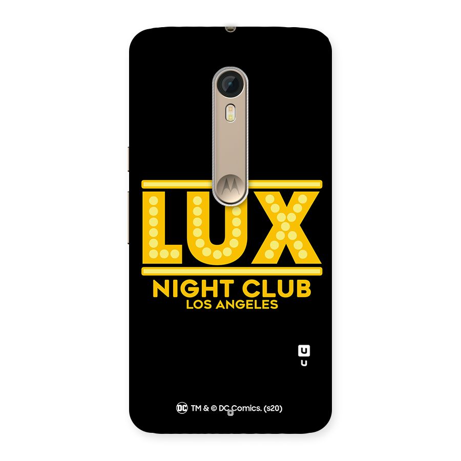 Lucifer Club Los Angeles Back Case for Motorola Moto X Style