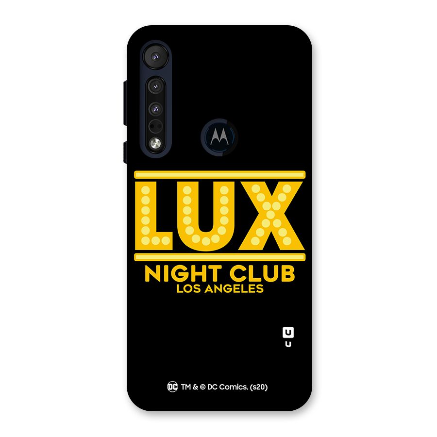 Lucifer Club Los Angeles Back Case for Motorola One Macro