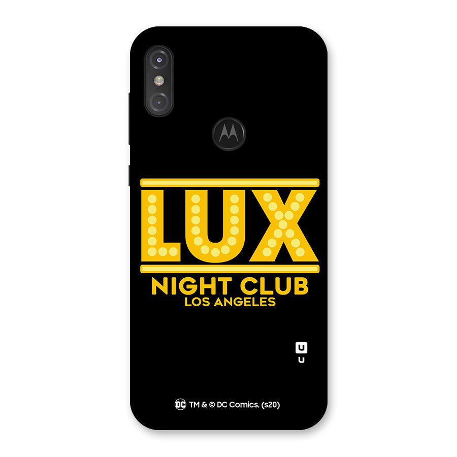 Lucifer Club Los Angeles Back Case for Motorola One Power