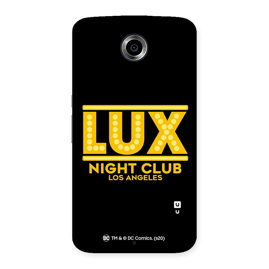 Lucifer Club Los Angeles Back Case for Nexsus 6