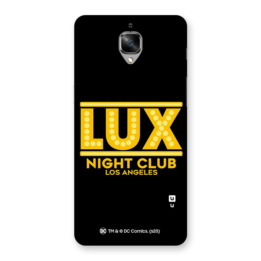 Lucifer Club Los Angeles Back Case for OnePlus 3