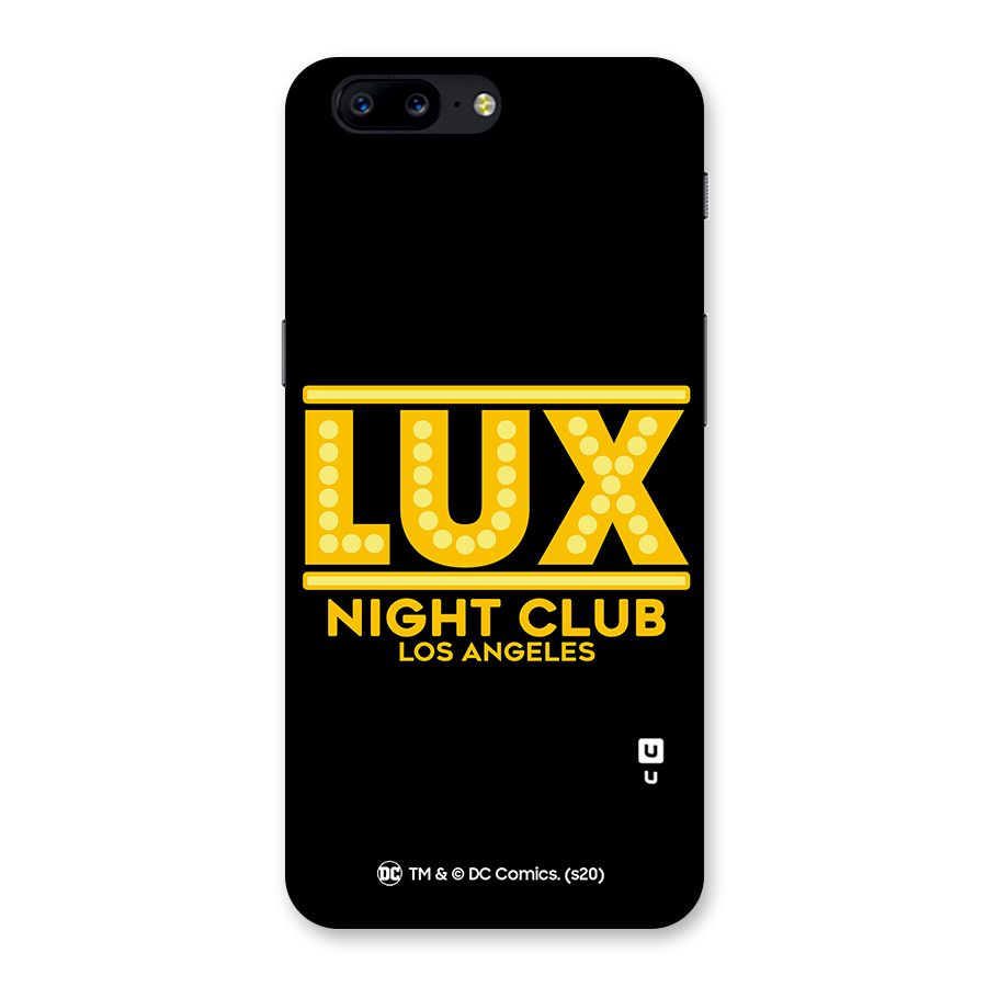 Lucifer Club Los Angeles Back Case for OnePlus 5