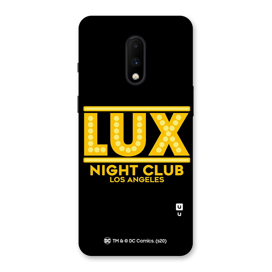 Lucifer Club Los Angeles Back Case for OnePlus 7