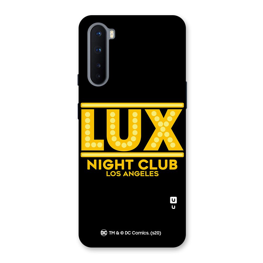 Lucifer Club Los Angeles Back Case for OnePlus Nord