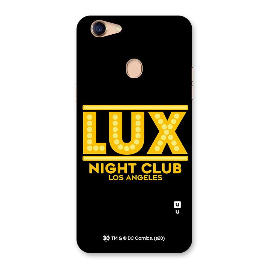 Lucifer Club Los Angeles Back Case for Oppo F5 Youth