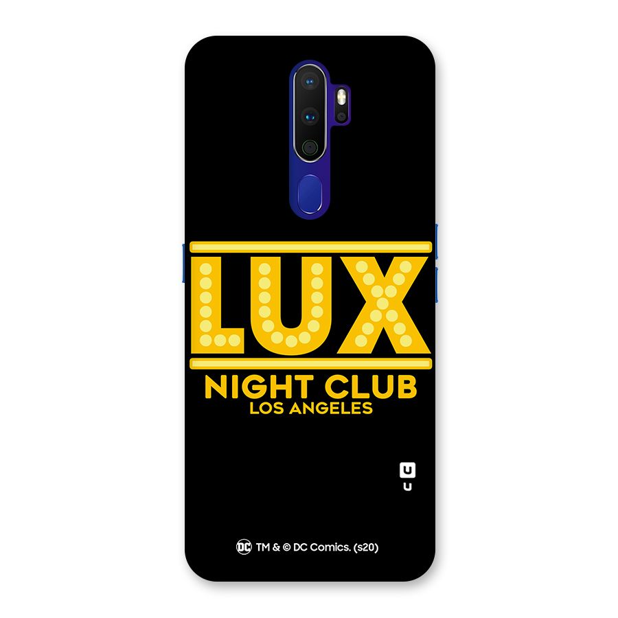 Lucifer Club Los Angeles Back Case for Oppo A9 (2020)