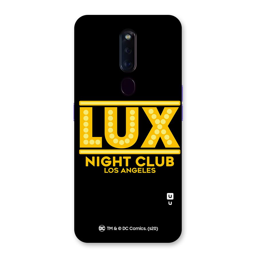 Lucifer Club Los Angeles Back Case for Oppo F11 Pro