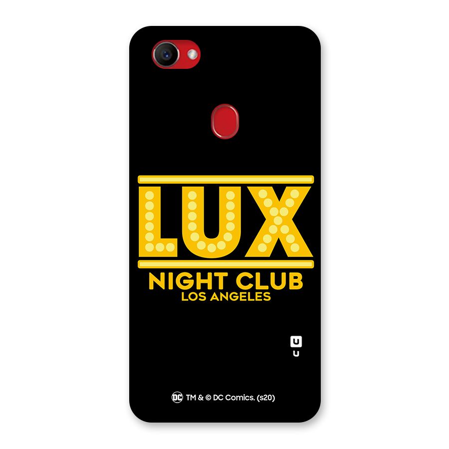Lucifer Club Los Angeles Back Case for Oppo F7