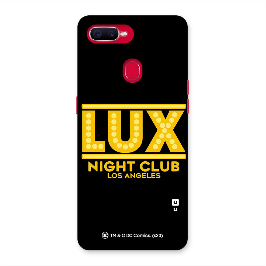 Lucifer Club Los Angeles Back Case for Oppo F9 Pro