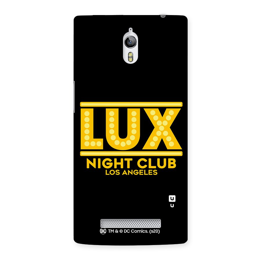 Lucifer Club Los Angeles Back Case for Oppo Find 7