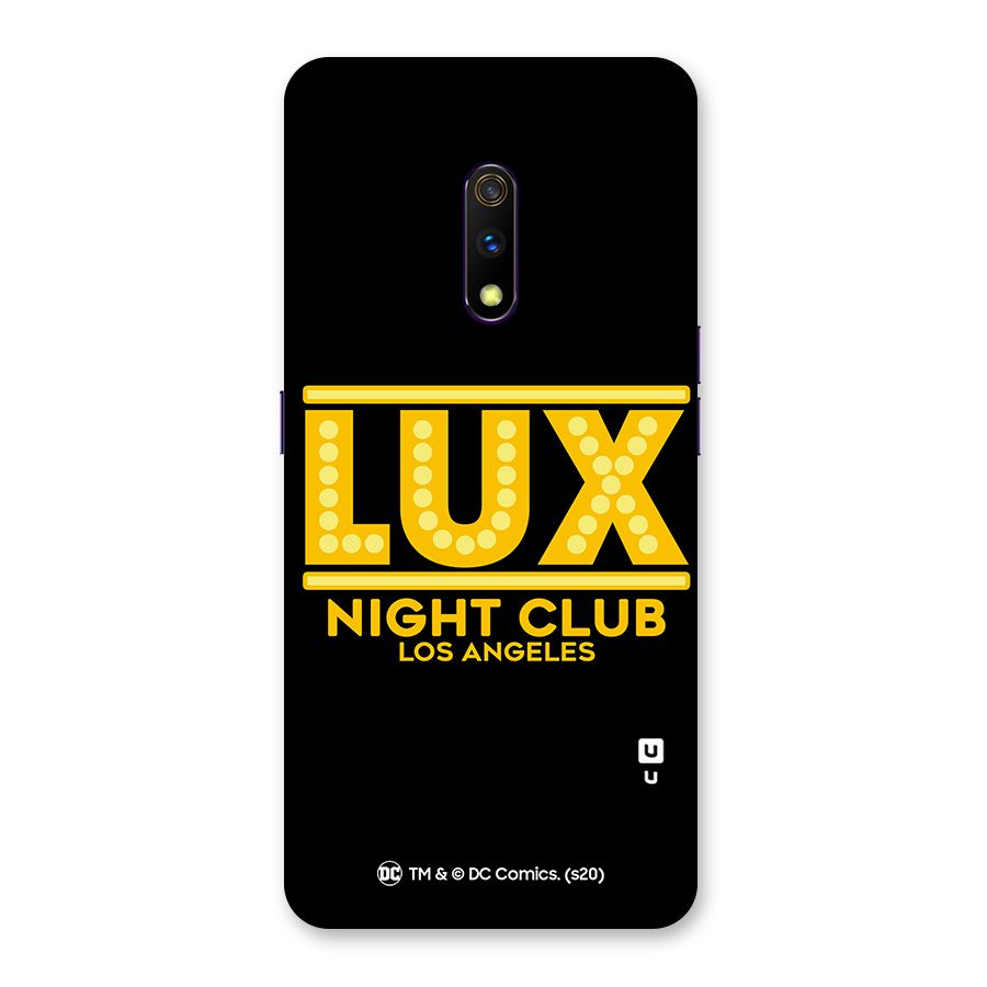 Lucifer Club Los Angeles Back Case for Realme X