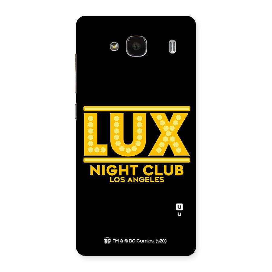 Lucifer Club Los Angeles Back Case for Redmi 2s