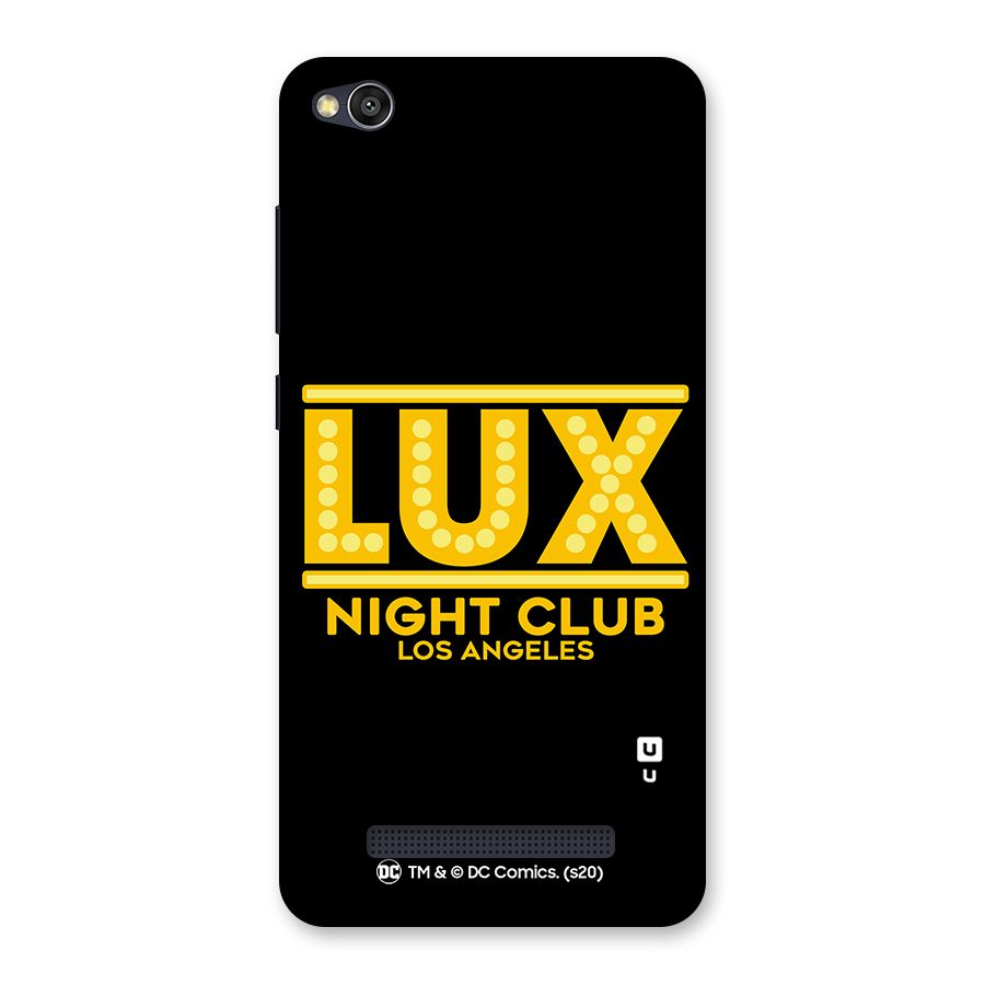 Lucifer Club Los Angeles Back Case for Redmi 4A