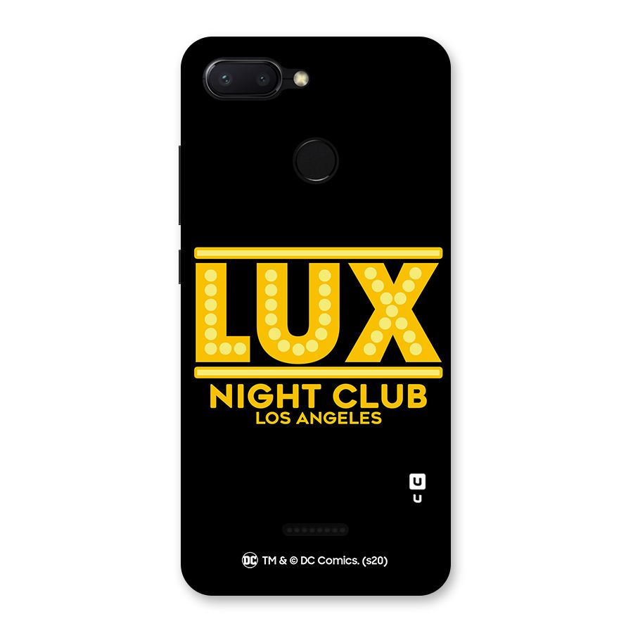 Lucifer Club Los Angeles Back Case for Redmi 6