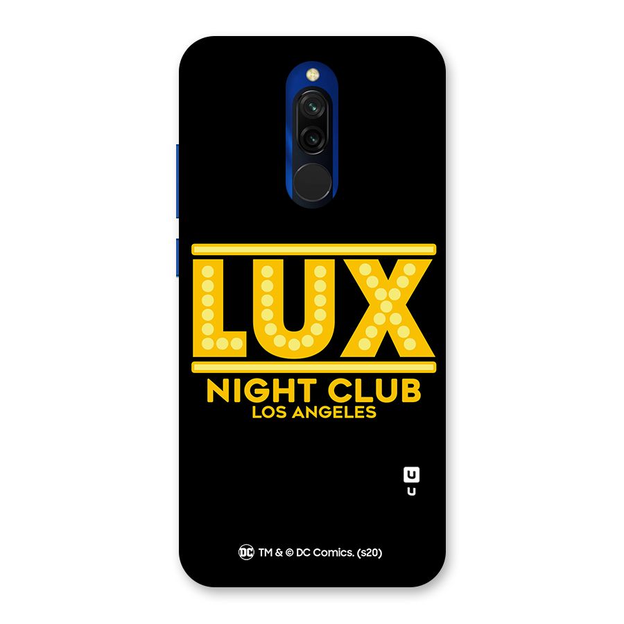 Lucifer Club Los Angeles Back Case for Redmi 8