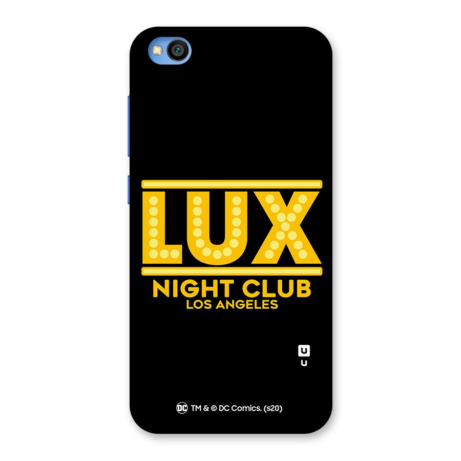 Lucifer Club Los Angeles Back Case for Redmi Go