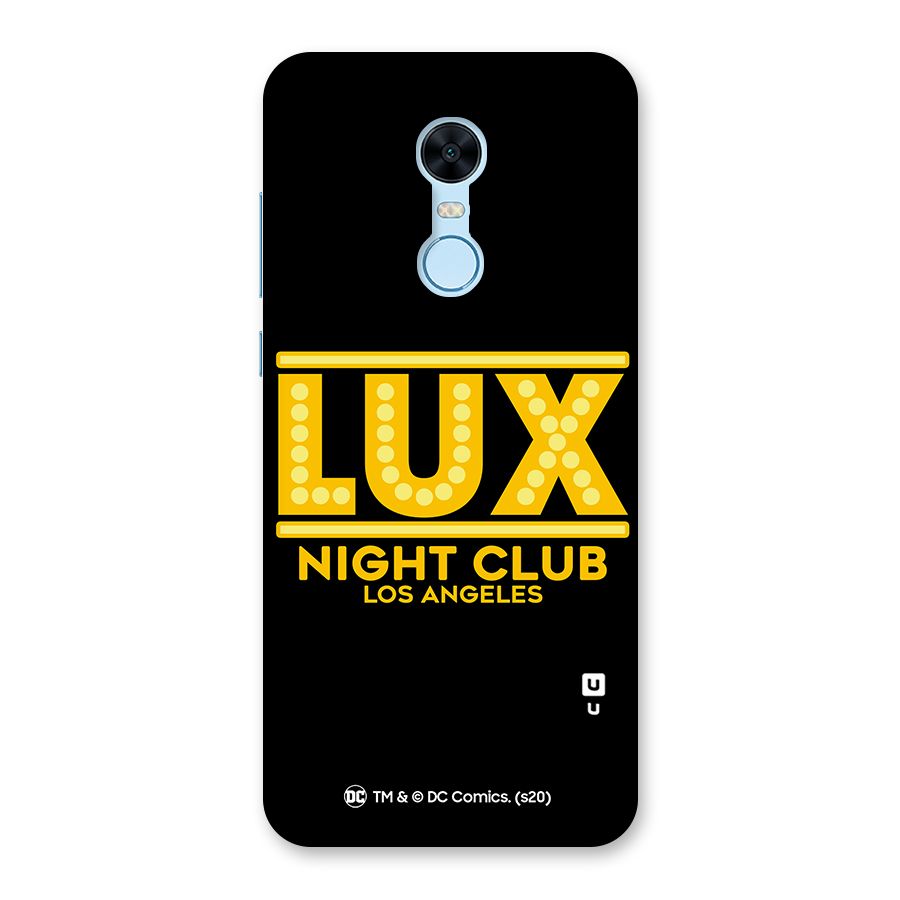 Lucifer Club Los Angeles Back Case for Redmi Note 5
