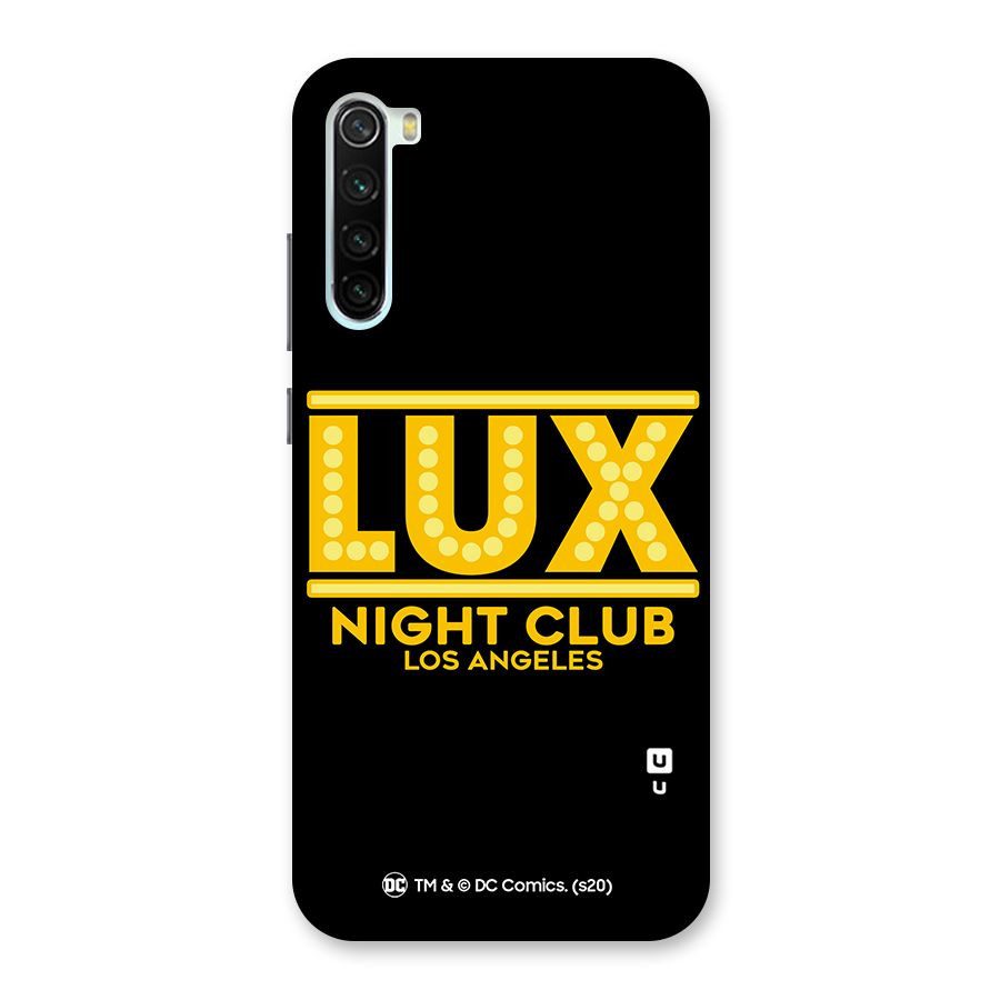 Lucifer Club Los Angeles Back Case for Redmi Note 8