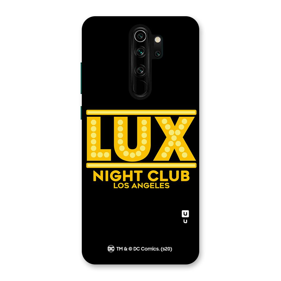 Lucifer Club Los Angeles Back Case for Redmi Note 8 Pro