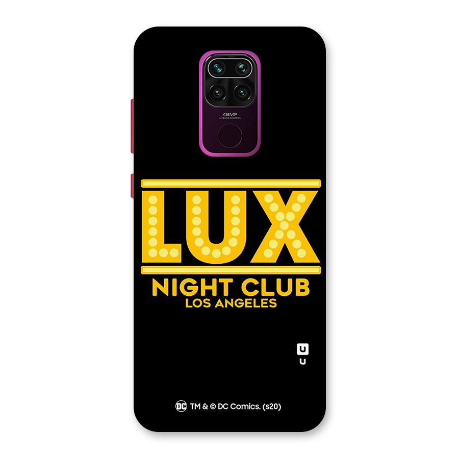 Lucifer Club Los Angeles Back Case for Redmi Note 9