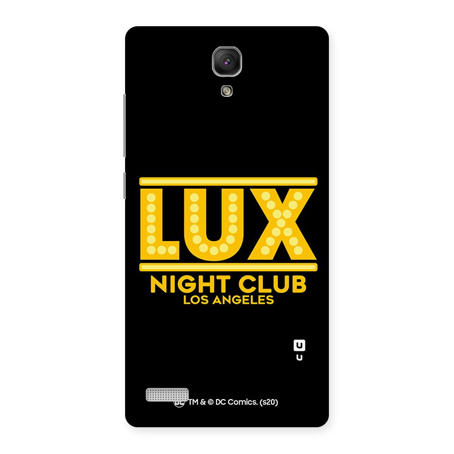 Lucifer Club Los Angeles Back Case for Redmi Note Prime