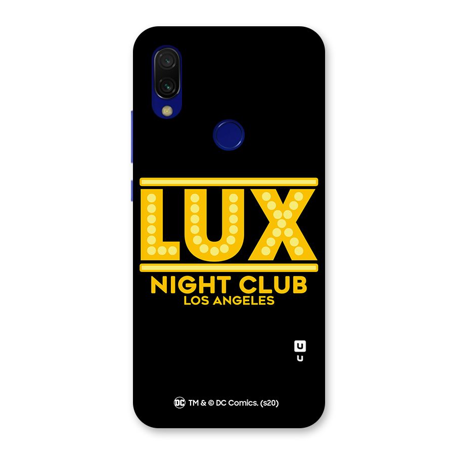 Lucifer Club Los Angeles Back Case for Redmi Y3