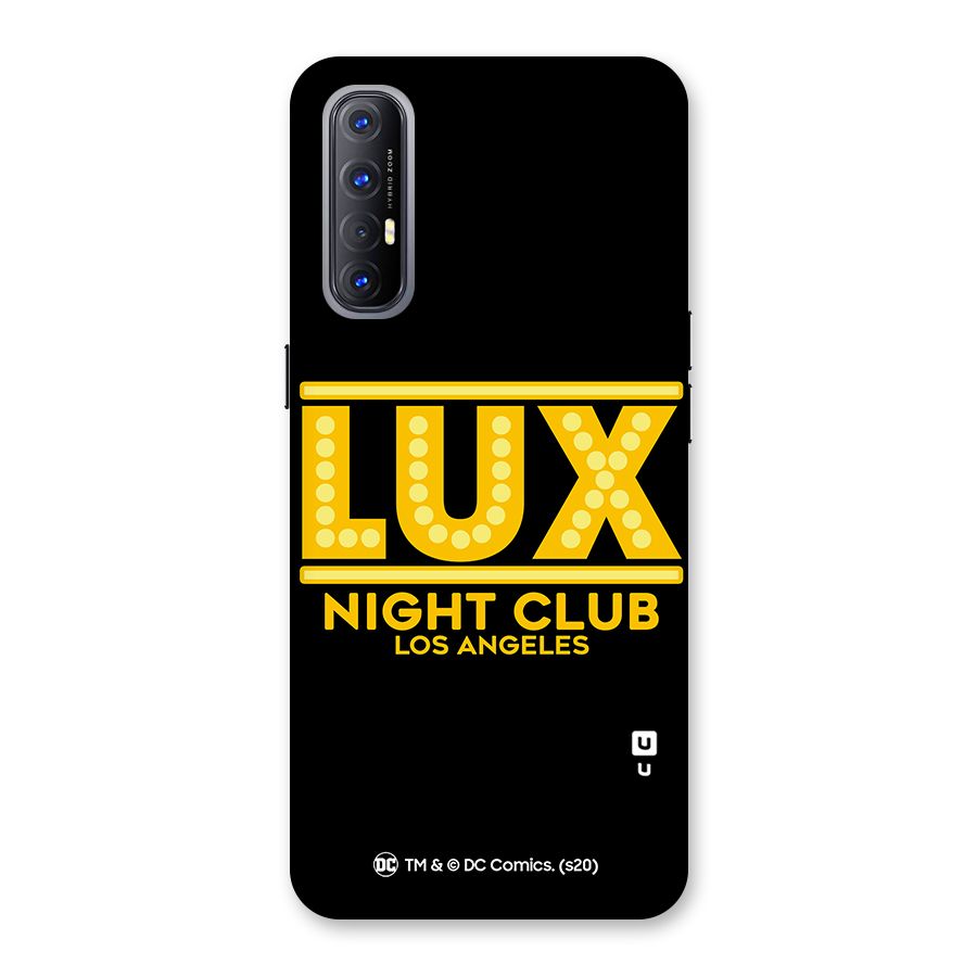Lucifer Club Los Angeles Back Case for Reno3 Pro