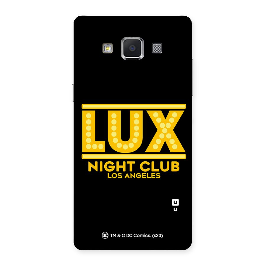 Lucifer Club Los Angeles Back Case for Samsung Galaxy A5