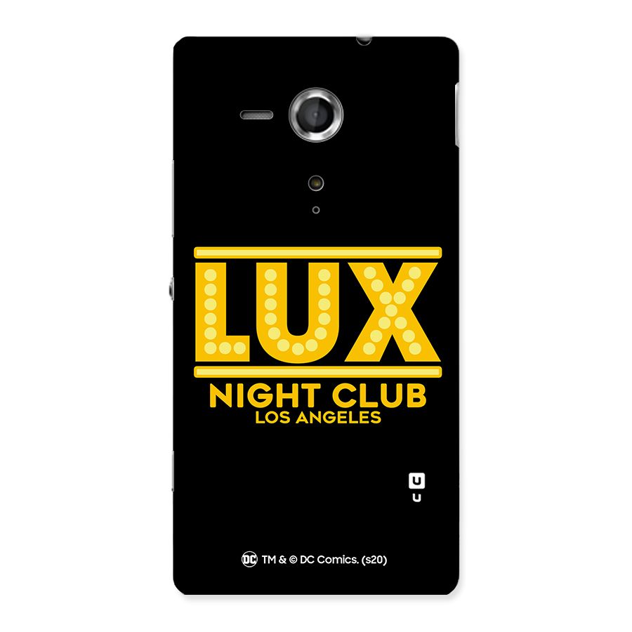 Lucifer Club Los Angeles Back Case for Sony Xperia SP