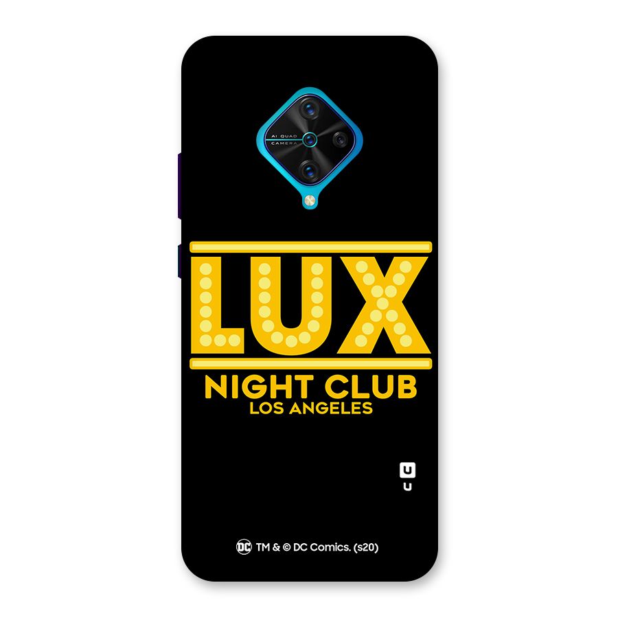 Lucifer Club Los Angeles Back Case for Vivo S1 Pro