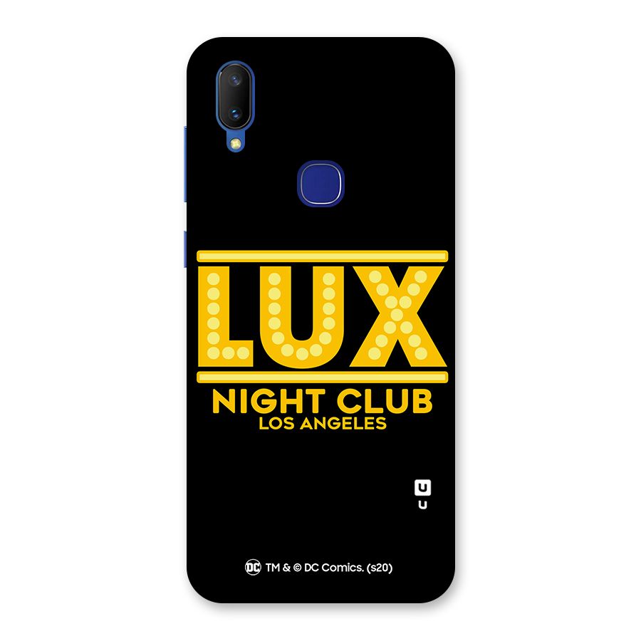 Lucifer Club Los Angeles Back Case for Vivo V11