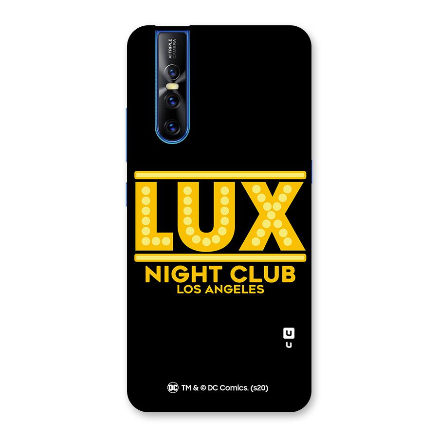 Lucifer Club Los Angeles Back Case for Vivo V15 Pro