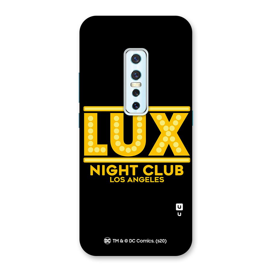 Lucifer Club Los Angeles Back Case for Vivo V17 Pro