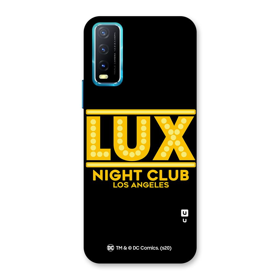 Lucifer Club Los Angeles Back Case for Vivo Y20