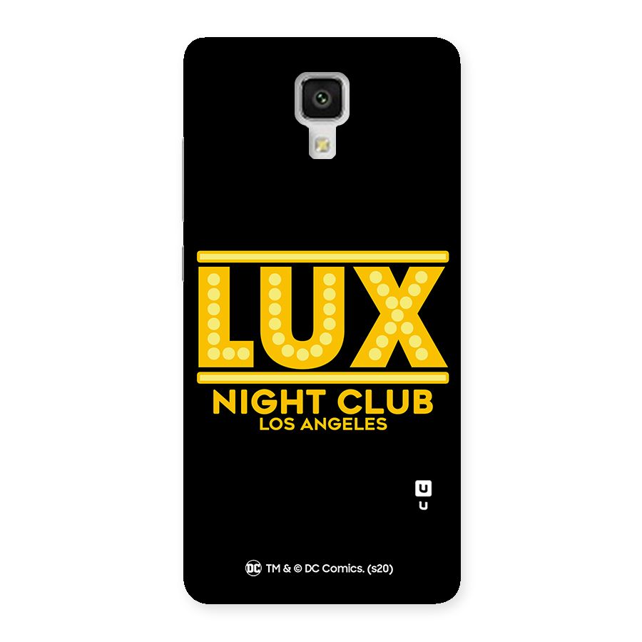 Lucifer Club Los Angeles Back Case for Xiaomi Mi 4