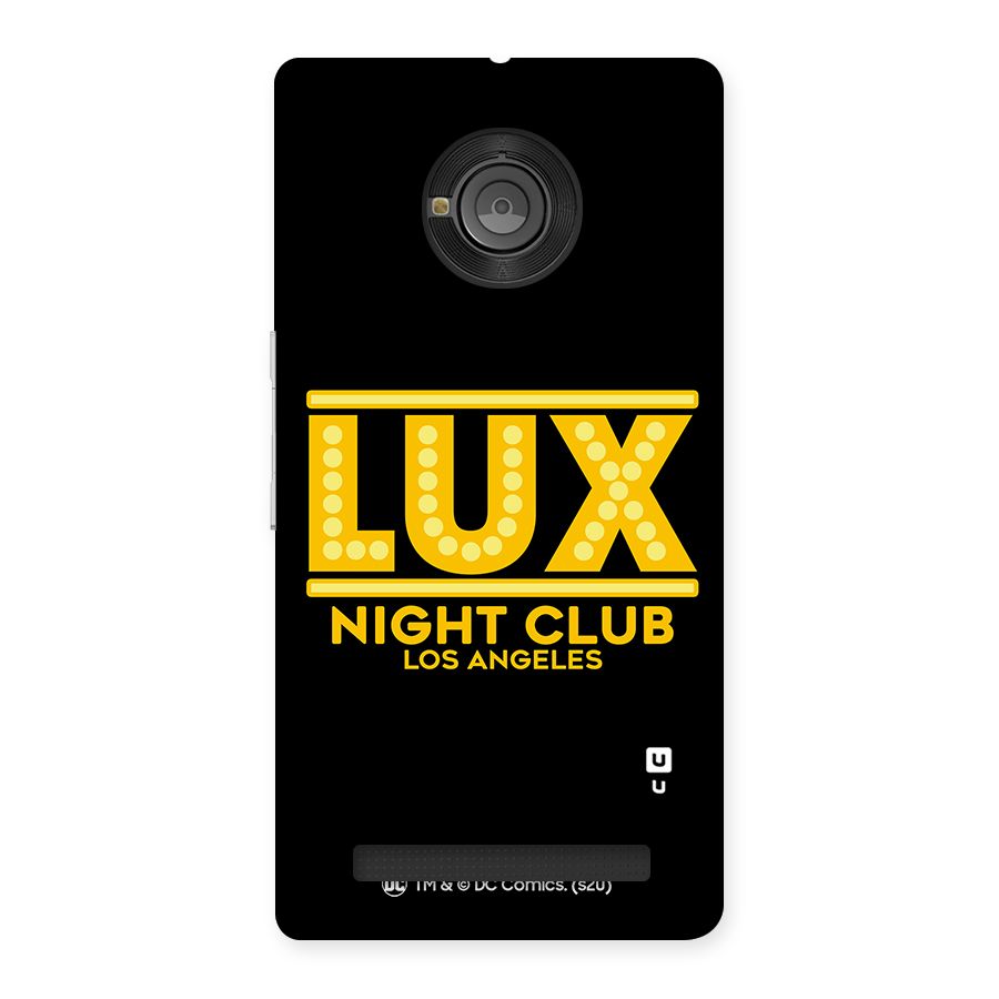 Lucifer Club Los Angeles Back Case for Yu Yunique