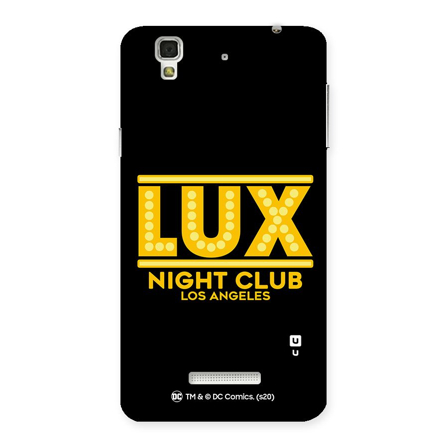 Lucifer Club Los Angeles Back Case for Yu Yureka
